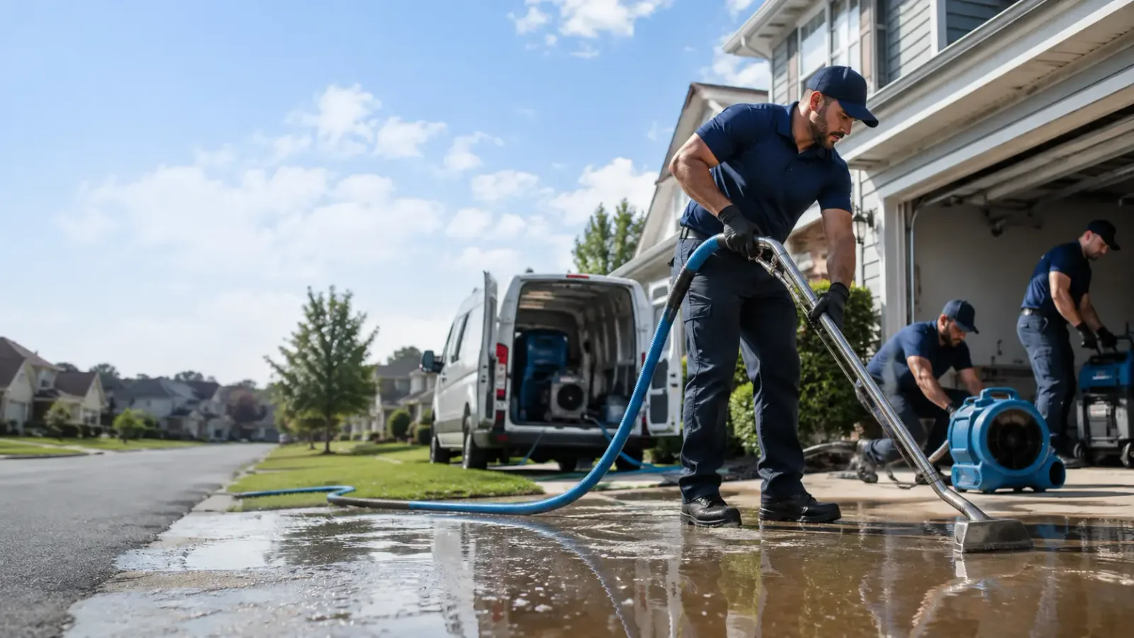 Flood Damage Restoration in Valhermoso Springs, AL